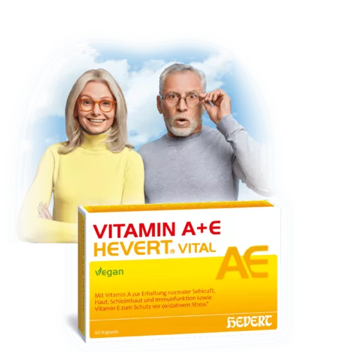 Vitamin A+E Hevert Vital 60 Kapseln